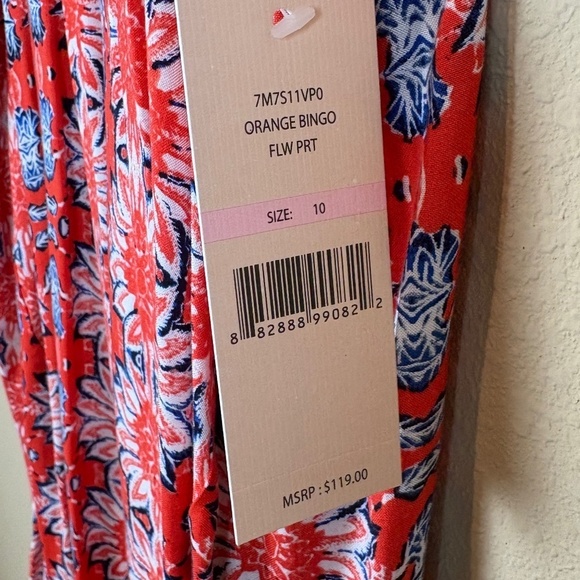 NWT Nanette Lepore Sleeveless Choker Sheath Sunflower Geometric Print Midi Dress - Picture 7 of 9